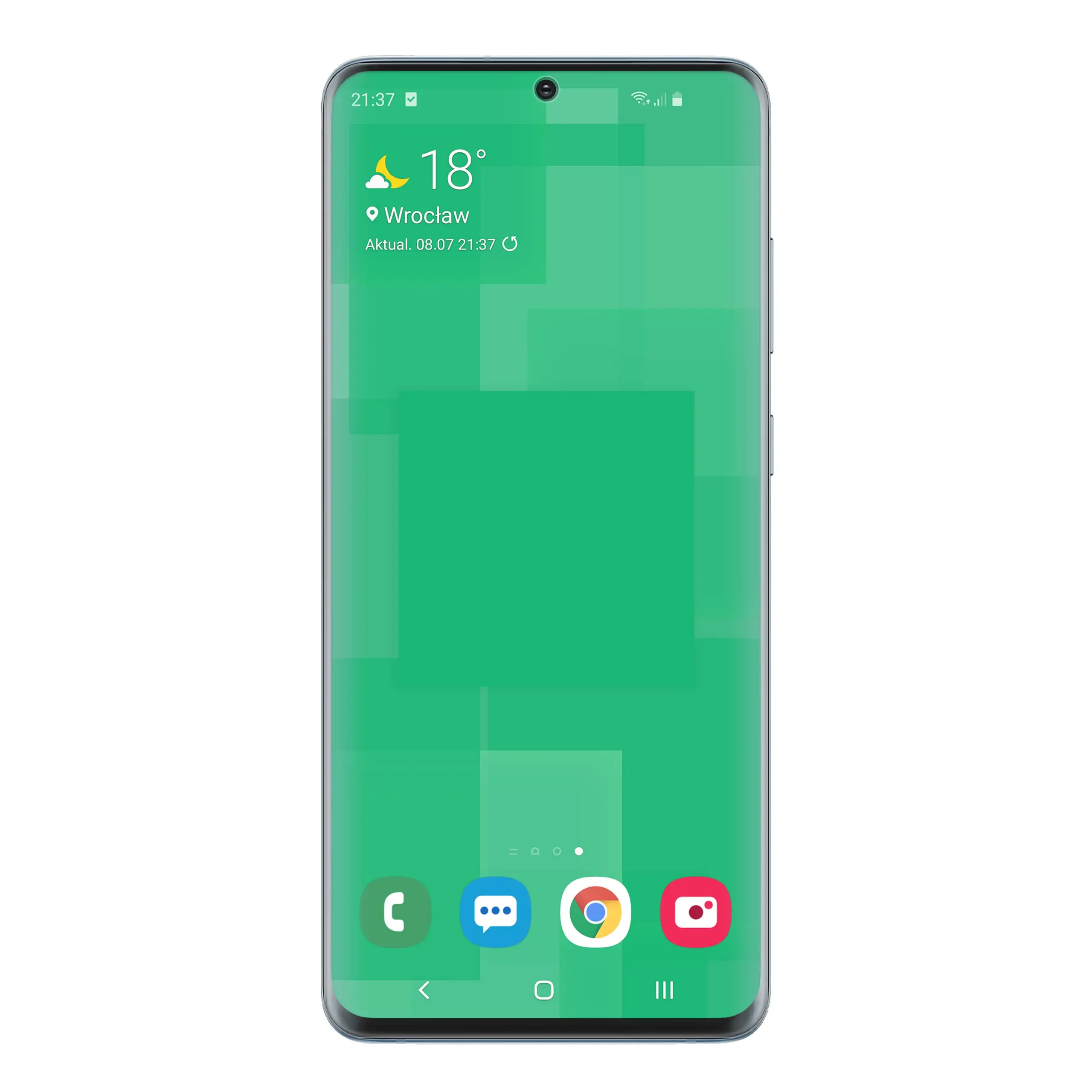 Telefon Samsung Galaxy S20 Plus z folią ochronną Polski Banan BananEdge